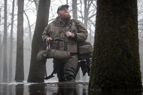 Vista 6 de Cupped Waterfowl Estuche para pistola flotante, funda de escopeta flotante de camuflaje suave resistente