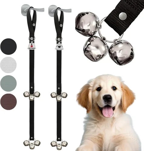 Caldwell's Pet Supply Co. Campanas para orinal para perros, campanas para puerta de perro, campanas para salir al exterior, campana de entrenamiento