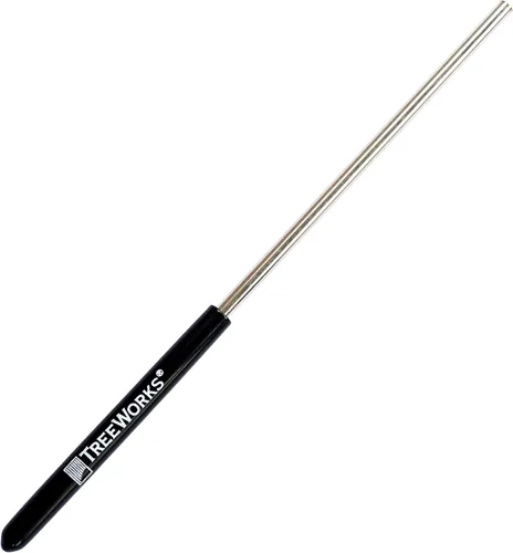 Vista 9 de TreeWorks Golpeador triangular, fabricado en Estados Unidos, acero inoxidable, accesorio profesional para instrumentos musicales de percusión