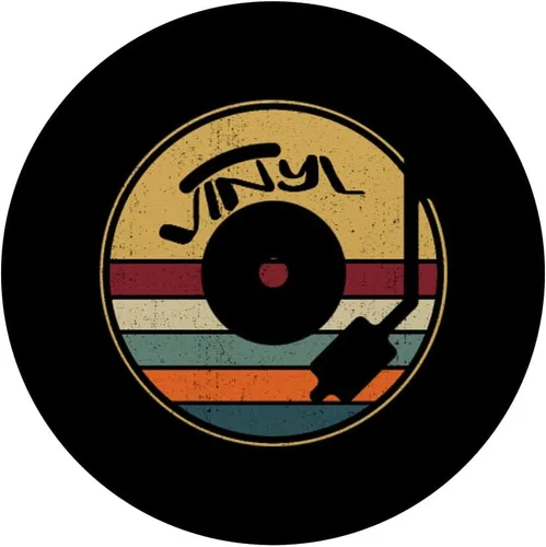 Vista 4 de Disco de vinilo retro LP de regalo - Vinilos vintage PopSockets MagSafe PopGrip para iPhone