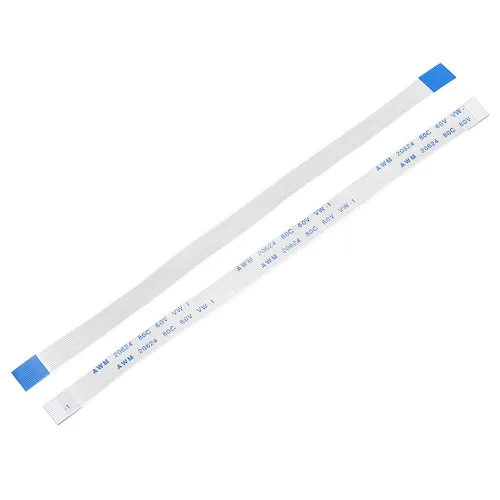 Vista 70 de uxcell Cable plano flexible, 6 pines de 0.020 in de paso de 1.772 in, FPC FFC, cable de cinta flexible para TV LCD, audio para automóvil