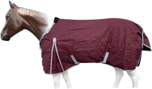 Vista 6 de Manta de Lluvia para Caballo de 1200 Denier (Impermeable/Transpirable y Resistente al Viento Manta de Paddock) Manta de Lluvia Transpirable