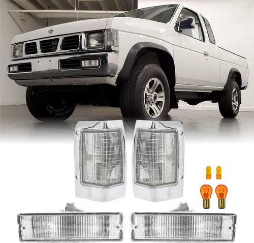 Vista 13 de USR 86-97 Luces Traseras Hardbody - Conjunto de Montaje de Reemplazo de Lámparas Traseras (Izquierda + Derecha) Compatible con Camioneta Nissan