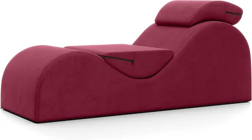 Vista 13 de Liberator Esse Silla sexual de lujo para parejas, diseño ergonómico para mejores posiciones, fabricada con espuma duradera de alta densidad, mejora