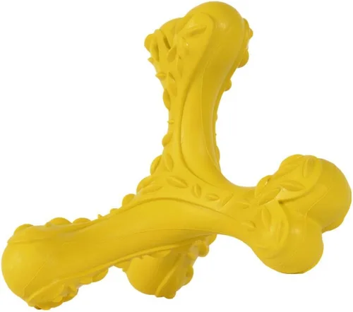 Vista 8 de Juguetes masticables para perros para masticadores agresivos de raza grande, juguete de huesos indestructibles, cepillo de dientes de limpieza