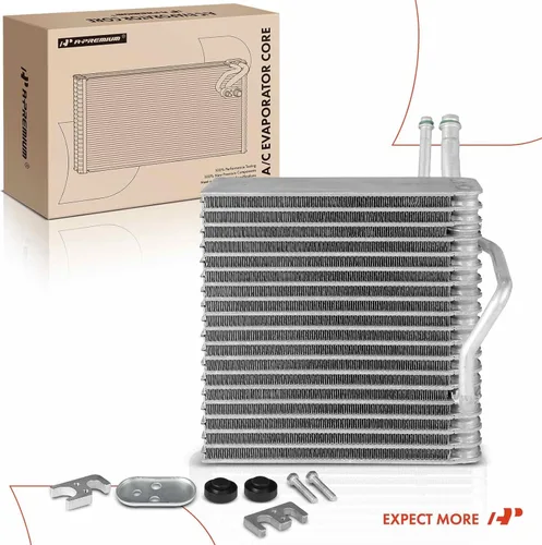 Vista 8 de A-Premium Núcleo del evaporador de CA compatible con Jeep Grand Cherokee 2002 2003 2004, con placa de prensado