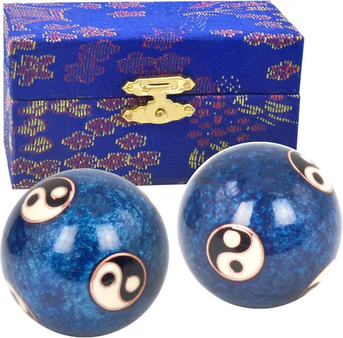 Vista 6 de Pelotas de alivio del estrés Feng Shui Health Exersice (1.9 in)