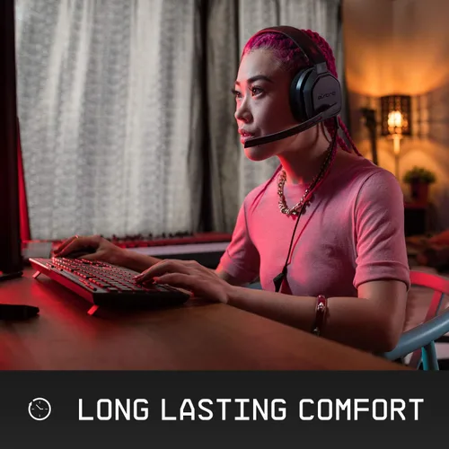 Vista 7 de ASTRO Gaming A10 - Auriculares para Xbox OneNintendo Switch PS4PC y Mac con cable de 0138 in y micrófono de pluma por Logitech - Paquete a granel