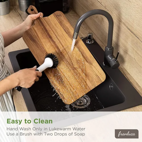 Vista 6 de Boardlette Tabla de cortar de madera, tablas de cortar de madera para cocina, tabla de servir, tabla de cortar, tablas de cortar de madera