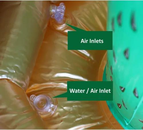 Vista 9 de GIFTEXPRESS Paquete de 2 cactus inflables de 36 pulgadas y cactus jumbo de 76 pulgadas para fiestas temáticas