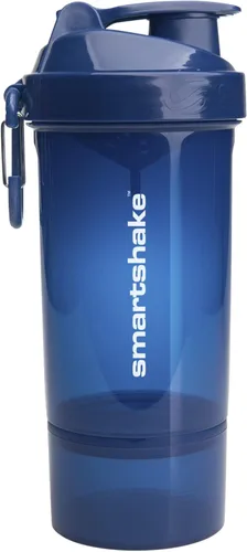 Vista 7 de Smartshake Botella mezcladora de proteínas de plástico de 27.1 fl oz 27 oz – Tapa de rosca a prueba de fugas – Sin BPA – Unisex (negro, brillante)