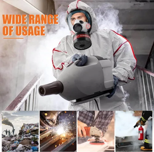 Vista 30 de Full face Respirator Mask - Gas Masks Survival Nuclear and Chemical with Activated Carbon Filter for Chemical Dust