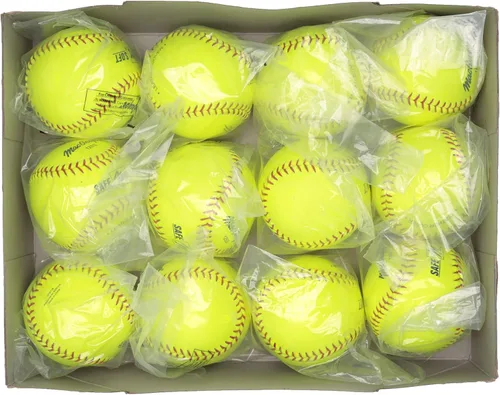 Vista 3 de MacGregor ASA Softbol de lanzamiento rápido, 12 pulgadas