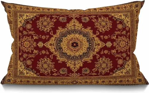 Vista 7 de Smooffly - Funda de cojín decorativa con estampado de leopardo para sofá, cintura lumbar, algodón y lino, rectangular, 12 x 20 pulgadas