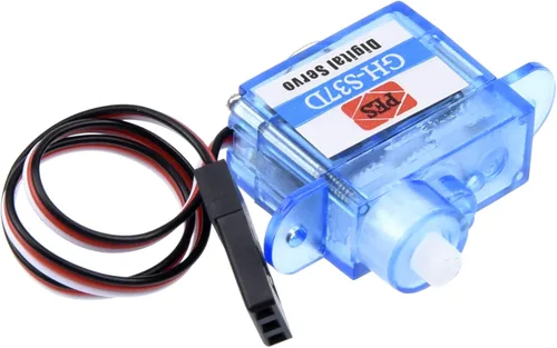 Vista 6 de YoungRC Micro 0.13 oz Servo GH-S37D Mini Servo Digital para Control Aeromodelación Aviones Dirección de Vuelo RC Avión Helicóptero Barco Coche 5