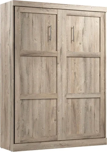 Vista 11 de Bestar Cama Murphy completa, gris corteza, pur, 59 W