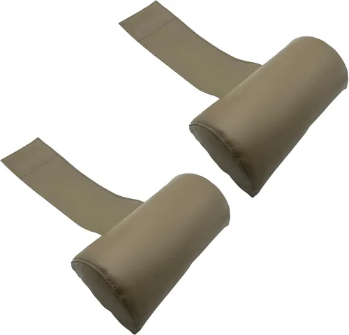 Vista 14 de Almohada de spa universal beige Poolzilla, (1 paquete) hecha de espuma suave para bañeras de hidromasaje al aire libre y tumbonas - Reposacabezas