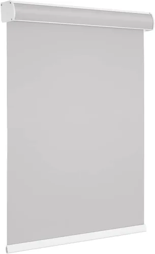 Changshade 100% Blackout Roller Shades Cordless Blinds for Windows, Free-Stop Shades, Thermal Insulated Fabric, UV Protection, Natural Woven Blinds