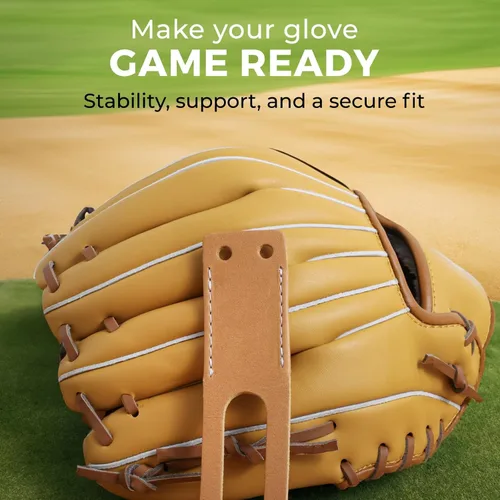Vista 3 de TOFL Baseball Thumb & Pinky Replacement Loops for Baseball Gloves & Softball Mitts to Match Glove Relace Kit