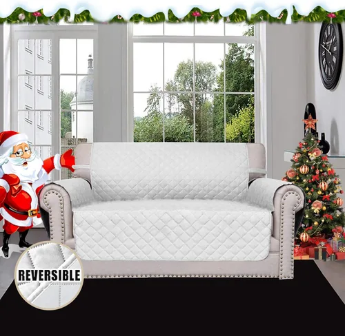 Vista 485 de Easy-Going - Funda reversible para sofá reclinable, resistente al agua, protector de muebles con correas elásticas, para mascotas y niños