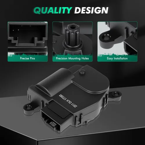 Vista 225 de SCITOO Actuador de puerta de mezcla de calentador HVAC, actuador de puerta de aire, repuesto para Audi para A3 2004-2013, para Audi para A3 Quattro