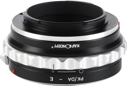 Vista 2 de K&F Concept Adaptador de montaje de lente para lente Pentax K/M/A/FA/DA a cuerpo de cámara Sony NEX E-Mount