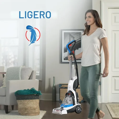 Vista 4 de Hoover PowerDash: Limpiador de alfombras para mascotas Compacto ligero, FH50700, Color Azul
