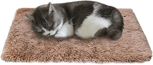 petfelix Alfombrilla térmica autocalentable para gatos, manta térmica antideslizante para gatos de interior y exterior, alfombrilla aislada lavable
