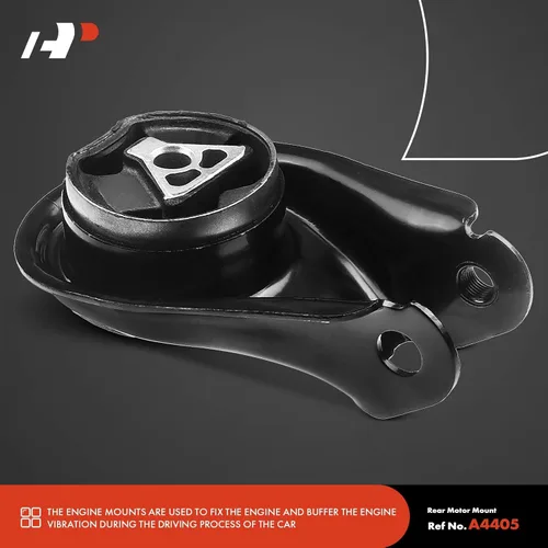 Vista 4 de A-Premium Juego de 4 piezas de montaje de transmisión de motor compatible con Mazda 3 2004 2005 2006 2007 2008 2009 L4 2.0L, gasolina, con montaje