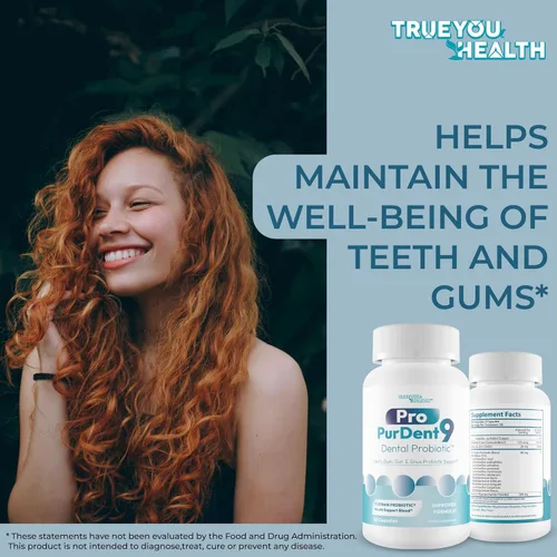 Vista 5 de Pro PurDent9 Probiótico Dental – Nuestros mejores probióticos dentales para dientes y encías – Probiótico bucal – Mejora la salud oral – Probióticos