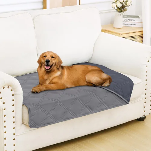 Vista 70 de Smiry Manta Impermeable para Cama de Perro 30x70, Manta Suave Reversible para Mascotas, Lavable a Prueba de Fugas Cubierta para Gatos y Perros