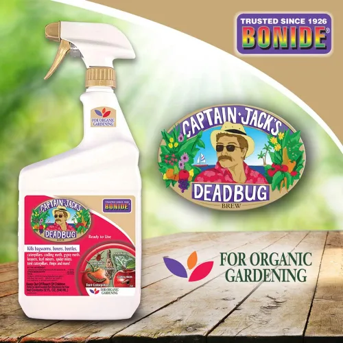 Vista 6 de Bonide Captain Jack's Deadbug Brew - Spray listo para usar, insecticida al aire libre de 32 onzas y asesino de ácaros para jardinería orgánica