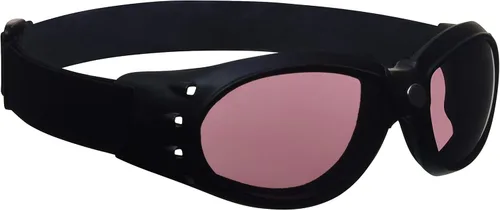 Vista 13 de Bikershades Gafas de seguridad para motocicleta con acolchado de espuma para hombres y mujeres, gran cobertura con funda de microfibra grande