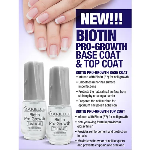 Vista 6 de Barielle Biotin Bonanza Nail 3-PC Fortalecimiento y Tratamiento Colección - Biotin Nail Care Set