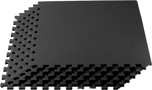 We Sell Mats - Baldosas multiusos de espuma EVA con un grosor de 0.5 pulgadas, alfombrillas entrelazadas para gimnasios de interior y para el hogar,