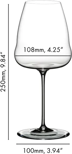 Vista 3 de Riedel 1234/28 Winewings Copa de vino de champán, tallo individual, transparente