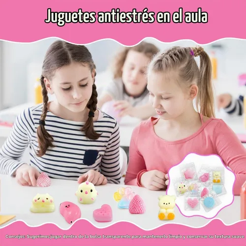 Vista 6 de 36 juguetes sensoriales Taba Squishies - Caja de juguetes para apretar