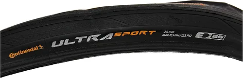Vista 3 de Continental Ultra Sport III - Black - Road Bike Tire Versatile Road Tire with Modern Tread Design - E25 Ebike Rated - PureGrip, 2 Pack
