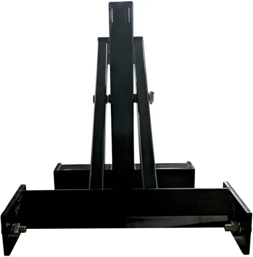 Vista 3 de Titan Attachments Elevador de tijera de 3 puntos para tractores de categoría 1, elevación de manipulación de materiales para elevar, bajar