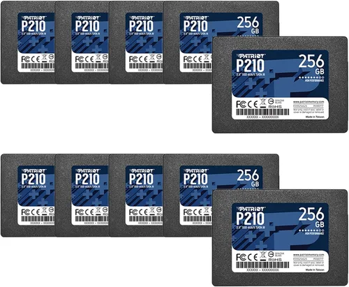 Vista 9 de Patriot Memory P210 SATA 3 128GB SSD de 2,5 pulgadas Unidad de estado sólido interno - P210S128G25