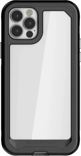Vista 86 de Ghostek Atomic Slim - Funda protectora para iPhone 15 Pro Max, compatible con accesorios MagSafe, marco de metal de aluminio, funda de teléfono