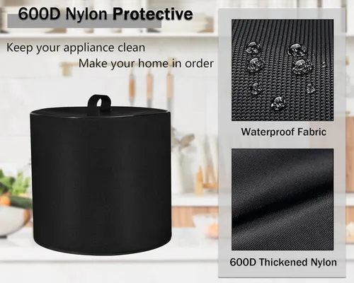 Vista 4 de Cubierta antipolvo con olla instantánea de 8 cuartos de galón, resistente al agua, para olla de presión de polvo Instant Pot Duo 8QT 7 en 1, olla a