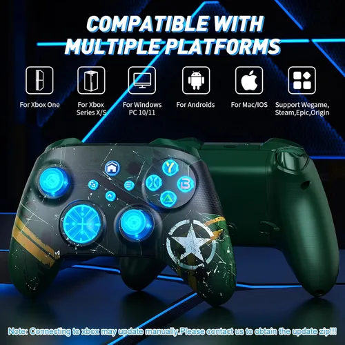 Vista 3 de Need to Upgrade LED Lighting Controller for Xbox Wireless,Custom Controller Compatible with Xbox One,Xbox Series XS,Xbox One