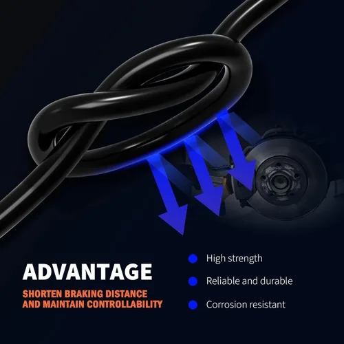 Vista 4 de HiSport 479101DA1A Sensor de velocidad de rueda ABS ubicación delantera compatible con Renault Koleos 2009, 2010, 2011, 2012, 2013, 2014, 2015