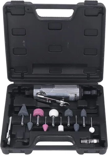 Kit de amoladora de troqueles de aire, amoladora neumática neumática, máquina pulidora neumática portátil para requisitos de pulido y pulido 22000RPM