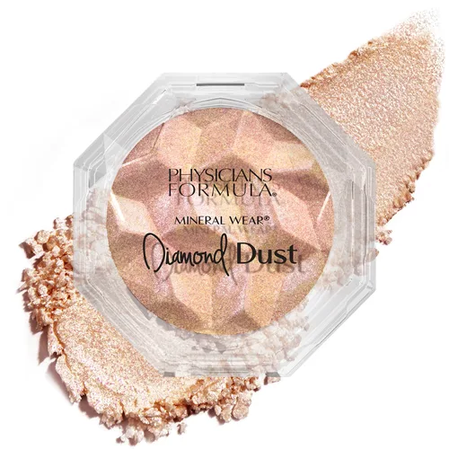 Physicians Formula Mineral Wear® Diamond Dust - Minerales iluminadores, acabado natural y radiante - Resplandor luminoso de Markwins Beauty Brands