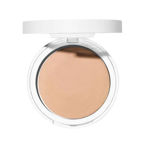 Vista 15 de Well People Bio Powder Foundation, base ligera e hidratante para perfeccionar y suavizar la piel, acabado semimate, vegano y libre de crueldad, 10N