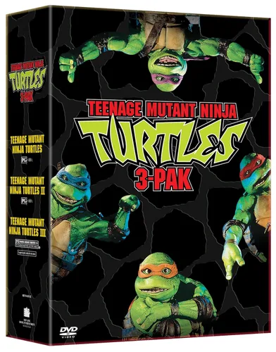Teenage Mutant Ninja Turtles Three Pack (Teenage Mutant Ninja TurtlesTeenage Mutant Ninja Turtles II - The Secret of the OozeTeenage Mutant Ninja