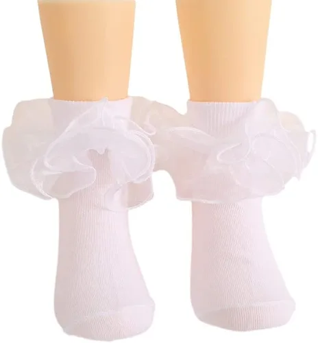 Vista 8 de Toptim Newborn Baby-girls Socks and Bow Infant Toddler Ankle Socks