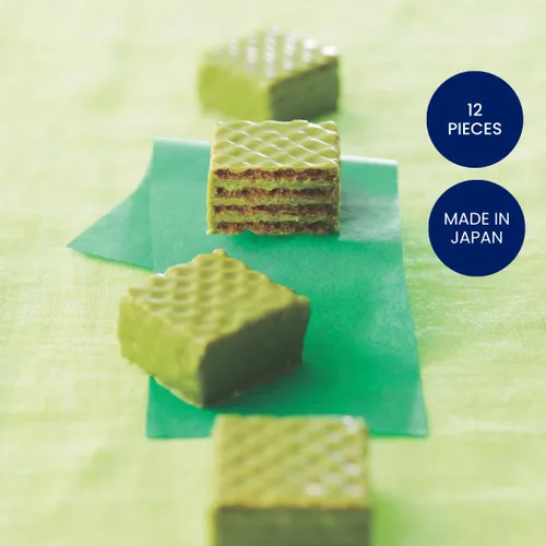 Vista 4 de Obleas de chocolate "Matcha" de ROYCE